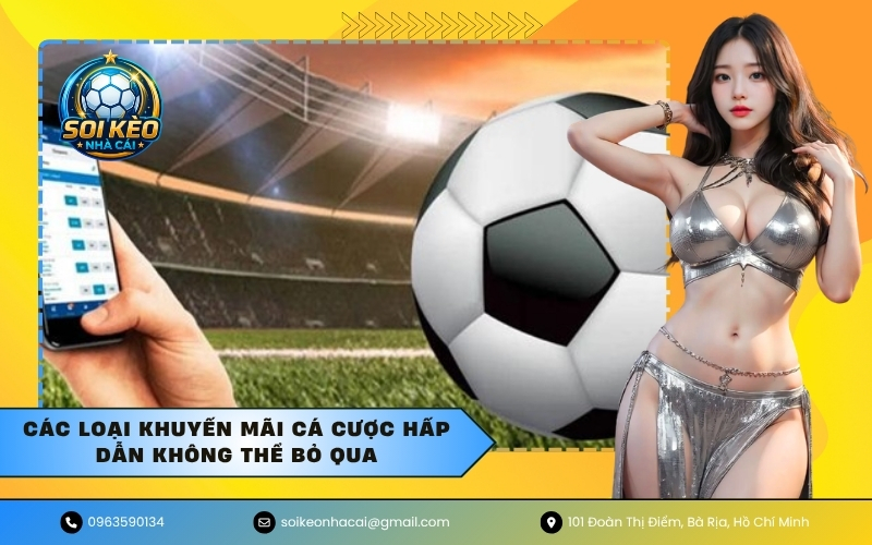 Các loại khuyến mãi cá cược hấp dẫn không thể bỏ qua
