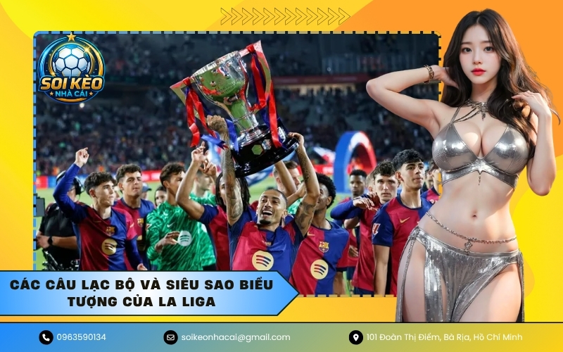 Các câu lạc bộ và siêu sao biểu tượng của La Liga