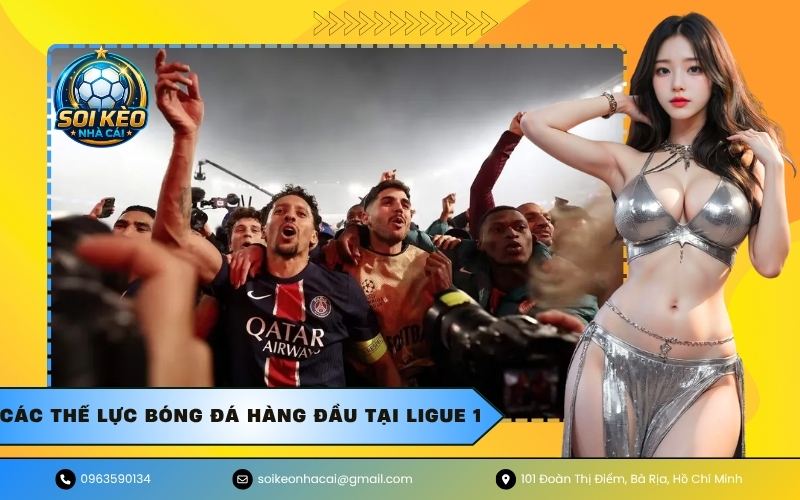 Các thế lực bóng đá hàng đầu tại Ligue 1