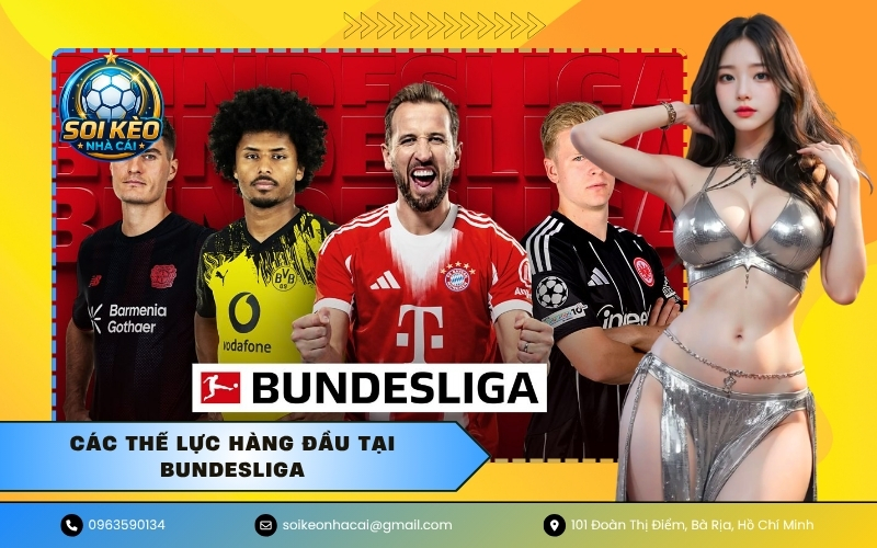Các thế lực hàng đầu tại Bundesliga