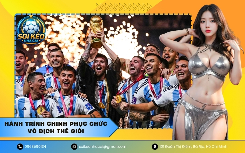 Hành trình chinh phục chức vô địch thế giới