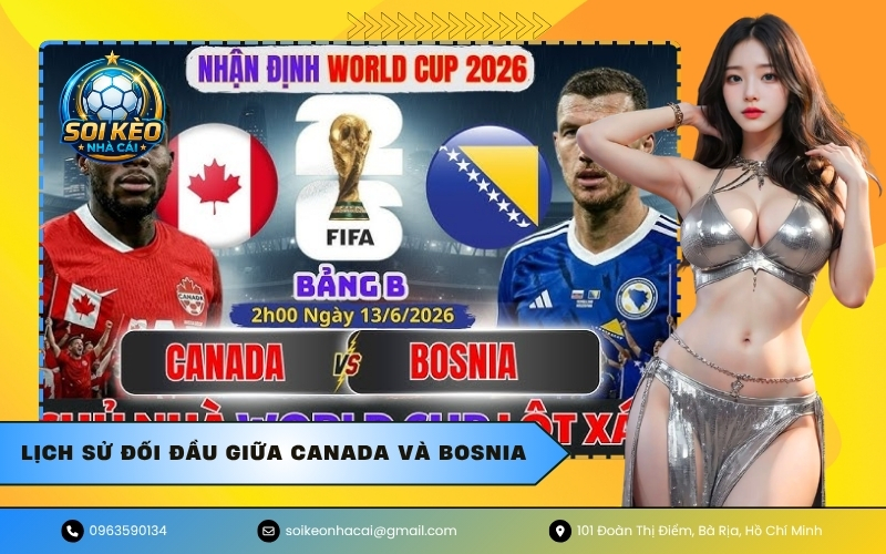Lịch sử đối đầu giữa Canada và Bosnia