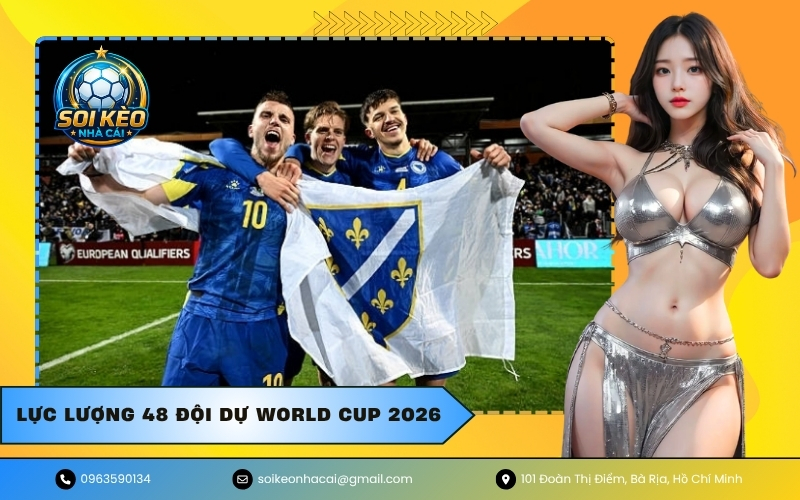 Lực lượng 48 đội dự World Cup 2026