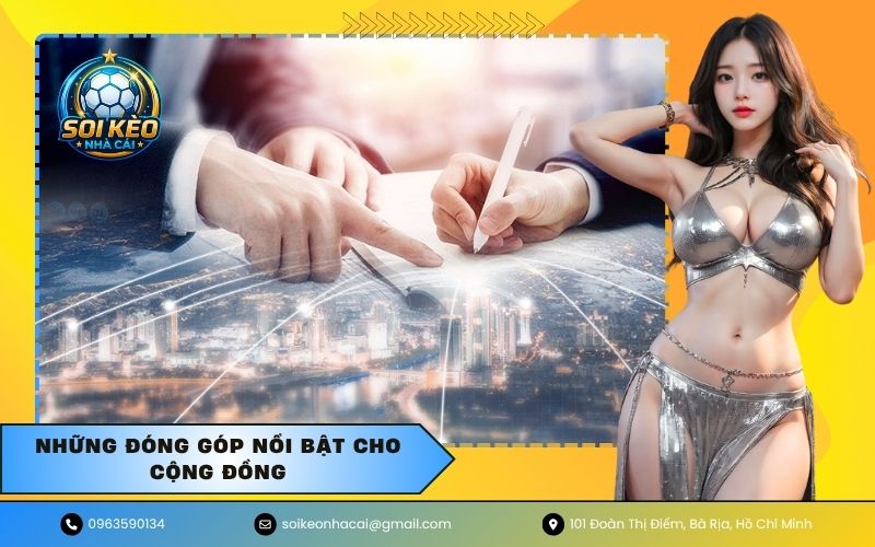 Những đóng góp nổi bật cho cộng đồng