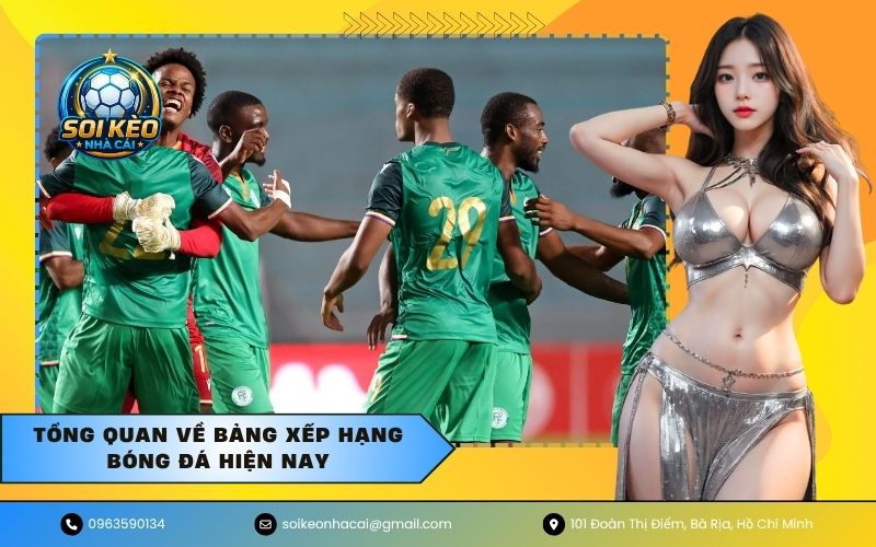 Tổng quan về bảng xếp hạng bóng đá hiện nay