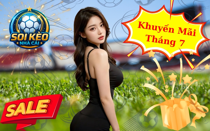 Khuyến mãi tháng 7: Siêu hot cho người mê bóng đá số